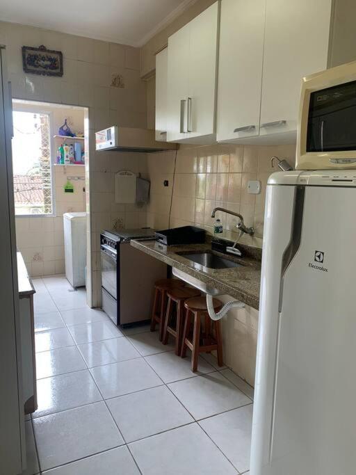Apartamento No Guaruja Para 8 Pessoas ภายนอก รูปภาพ